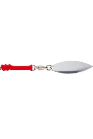 Prix Cassé Spin Teaser à Visser Argent Rouge 3pcs - S