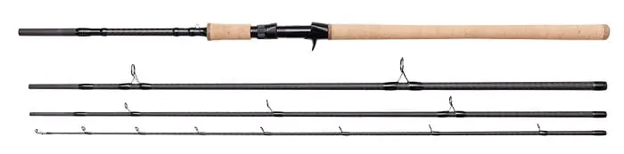 Canne à pêche Dam Nanoflex Pro+ Salmon S 3.90 40-120g 4pcs Promotion