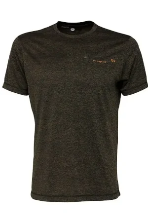 Livraison Gratuite T-shirt SG Fighter Stretch Burntch Olive Melange M