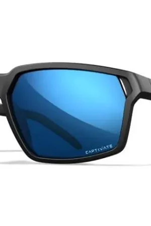 Wiley X Sierra Capt Pol Blue Mirror Grey Matte Bla Super Prix