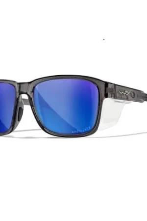 Wiley X TREK Capt Blue Mirror Gloss Crystal Dark G Livraison Gratuite