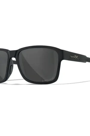 Wiley X TREK Capt Smoke Grey Matte Black Frame Expédition Rapide