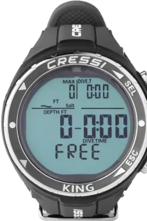 Vente Flash Ordinateur d'apnée et chasse sous marine Cressi King