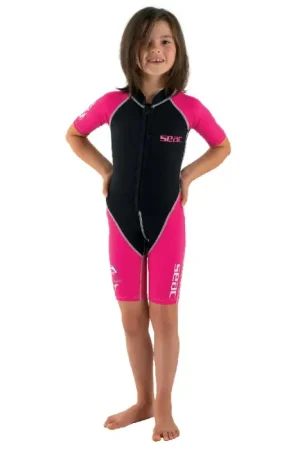 Acheter Direct Shorty Seac sub Fille Dolphin Court - 1,5 mm