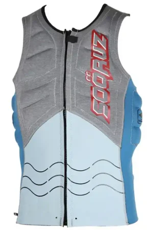 Pas Cher Soöruz Kitevest Front Zip OPEN Blue