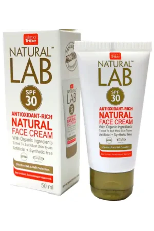 Crème Solaire Island Tribe SF30 Natural Lab Nouveauté