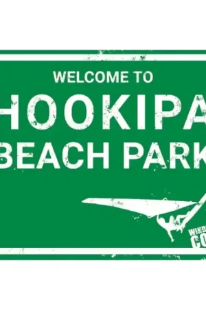 Produit De Marque Plaque metal déco Surfpistols Hookipa
