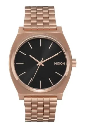 Achat Immédiat Montre Nixon Time -Teller Rose Gold / Black