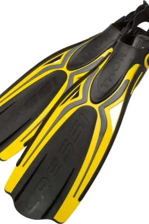 Top Vente Palmes Cressi Thor EBS - Jaune