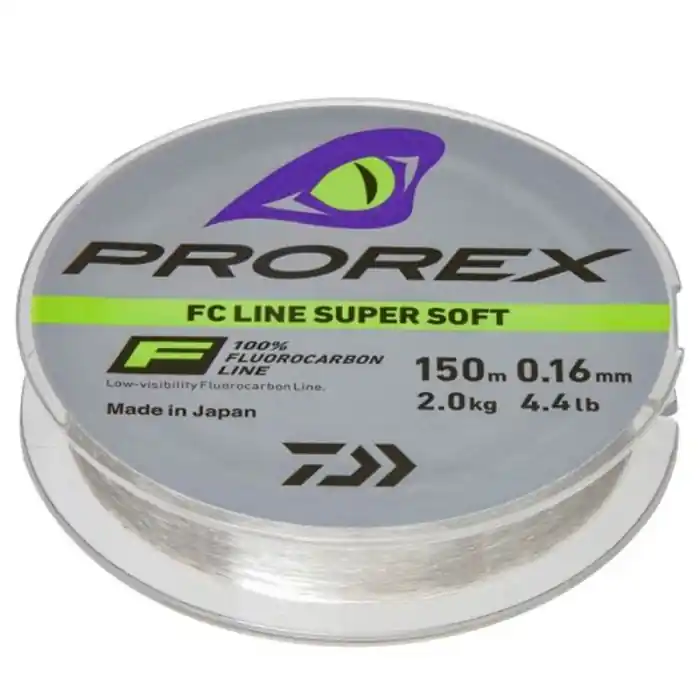 Marque Nylon Fluorocarbon Prorex de Daiwa FC Liner Super Soft 150M - 36/100