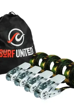 Super Prix Sangles à cliquet Surf United par 4 Camo 5M X 25MM