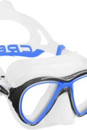 Achat Immédiat Masque Cressi Quantum Anti buée Transparent / Bleu