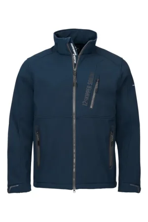 DEAL : 12skipper Amundsen veste softshell unisexe - bleu marine, taille M Commande En Gros