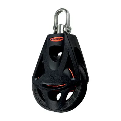 Ronstan Poulie Orbit Série 40 BB - simple avec manille pivotante et HUNDSFOTT Offre Exclusive