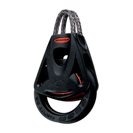 Ronstan Poulie Orbit Série 55 BB - simple avec Looptop Prix Cassé