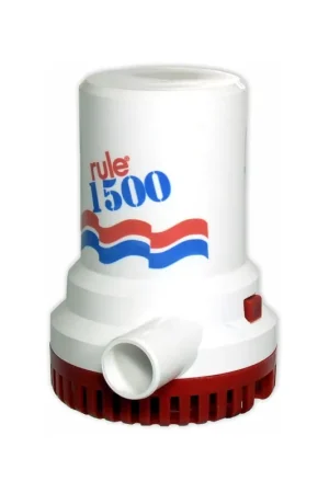 Rule 1500 Heavy Duty Pompe de cale 12V - 96 L/Min Prix Promo
