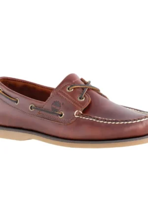 Vente Flash Timberland Classic Boat chaussures bateau Hommes brun - rouge eu 43,5 ( us 9,5 )