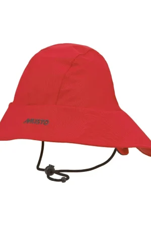 Affaire À Saisir Musto Breathable South-Wester chapeau de voile rouge taille L