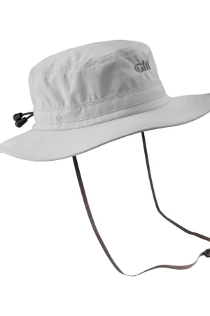 Gill Sailing chapeau à large bord - gris clair, taille L Réduction