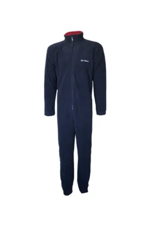 Marque Dry Fashion Underall Sous-couche polaire unisexe bleu marine, taille M