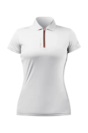 Zhik UVActive Zip polo femme blanc, taille XL Certifié