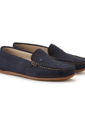 Acheter En Ligne PROMO : Dubarry Cannes chaussure bateau femme bleu marine, taille 40