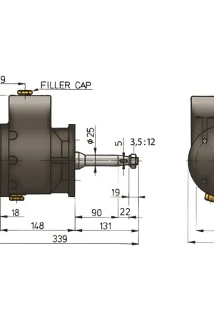 Meilleur Prix Pompe hydraulique Vetus MTP089B