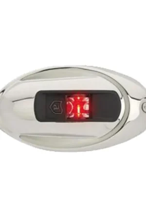 Satisfait Ou Remboursé Attwood Feu de bâbord LED Lightarmor vertical-ovale acier inoxydable