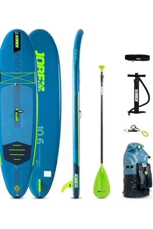 Jobe Yarra 10.6 SUP Board Gonflable Paquet Bleu Acier Offre Exclusive