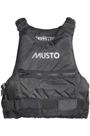 Quantité Limitée Musto Gilet de régate unisexe noir, taille 70/90