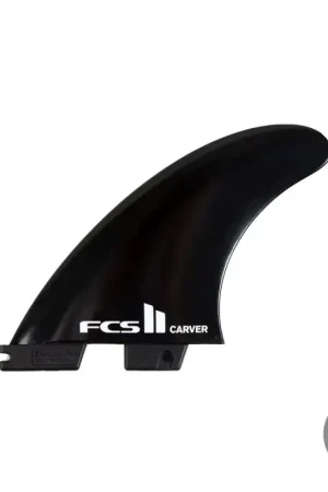 Prix Bas Ailerons FCS II Carver medium Noir set de 3 THRUSTER