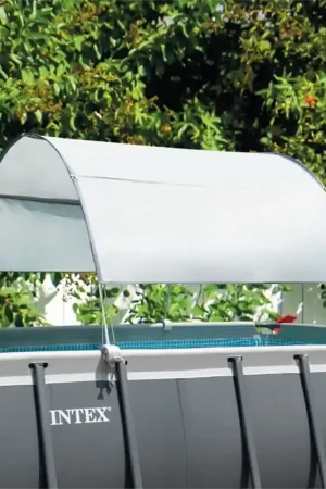 VOILE D'OMBRAGE POUR PISCINE HORS SOL Produit De Marque
