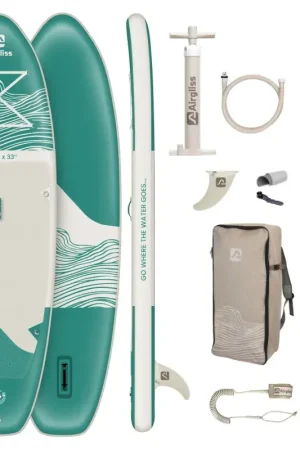 PADDLE GONFLABLE AIRGLISS SUN 11.0 JUSQU'A 2 PERSONNES (max. 170kg) Bon Plan