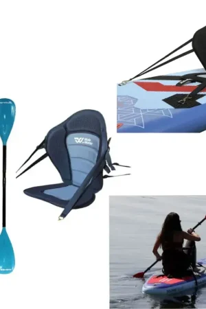 Soldes Siege + pagaie pour transformer paddle en kayak