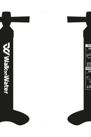 Solde Pompe pour stand up paddle gonflable wow