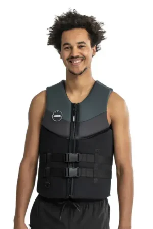 Vente Flash Jobe neoprene life vest men graphite grey