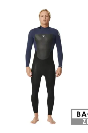 Dernier Modèle Combinaison ripcurl omega 3/2 backzip slate