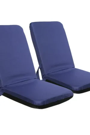 Produit De Marque PACK 2 SIEGES INCLINABLES AUTOPORTANTS BLEU - KACTUS