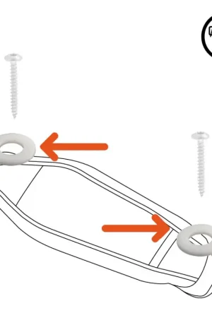Rondelle nylon pour footstraps Solde
