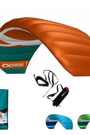 AILE A CAISSON CROSS KITES QUATTRO COMPLETE AVEC POIGNEES Offre Du Jour