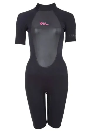 Solde SHORTY BILLABONG LAUNCH SS SPRING 2/2 BZ NOIR