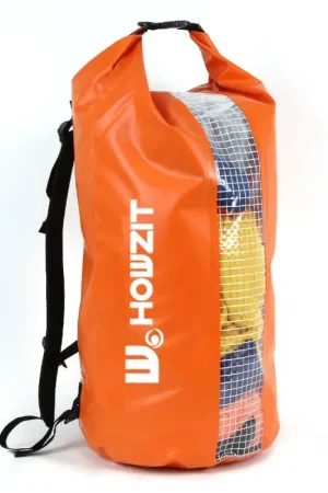 SAC ETANCHE HOWZIT 50L ORANGE Usine Directe