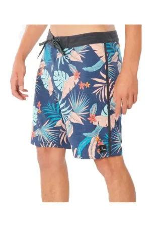 Commander Vite BOARDSHORT RIP CURL - MIRAGE VISIONS - BLEU FLEURS