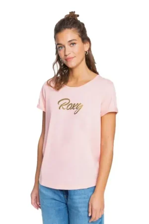 Offre Limitée T-shirt ROXY call it dreaming Pêche