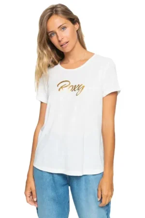 Réduction T-shirt ROXY Call it dreaming Blanc