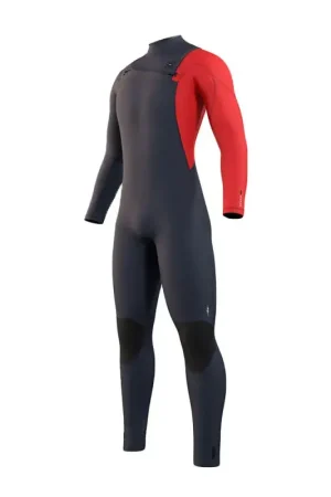 Authentique Combinaison Mystic Marshall 4/3 Frontzip Navy/Red