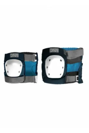 PACK DE PROTECTION SKATE COUDES + GENOUX DNA BLEU Marque
