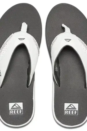 Tongs reef fanning grey-white Vente Directe