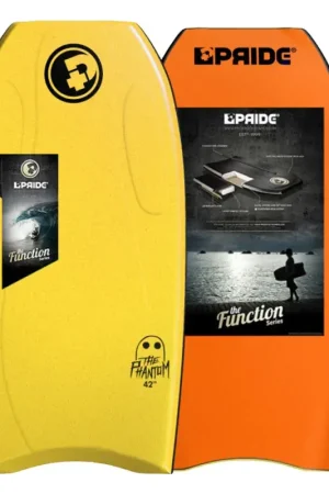 Bodyboard pride the phantom s-reac ii hd jaune Offre Limitée