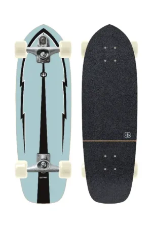 Pas Cher Surfskate carver blue thunder c7